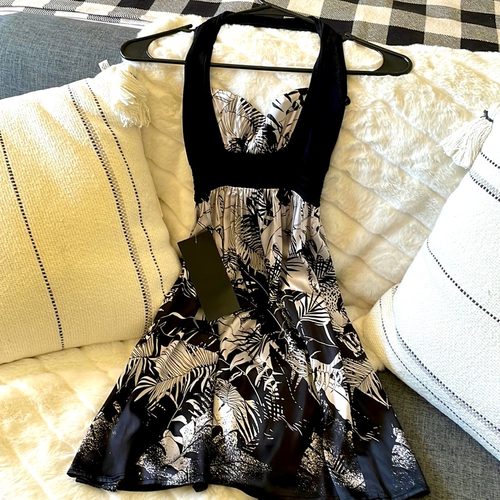 Bebe Halter Dress